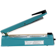 12inch Hand Impulse Sealer Heat Seal Machine Poly Sealing Free Element Grip