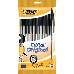 BiC Cristal Medium Ball Pen Pack of 10