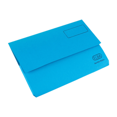 Elba Bright Manilla Document Wallet 285gsm Capacity