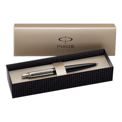 Parker Jotter Red Chrome Trim Ball Pen Gift Boxed
